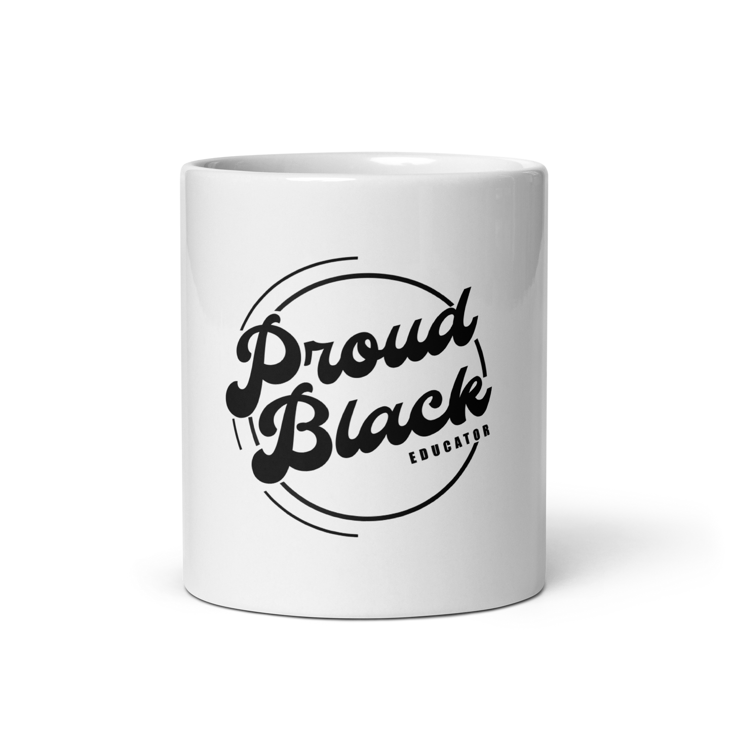 Proud, Black, Educator Mug