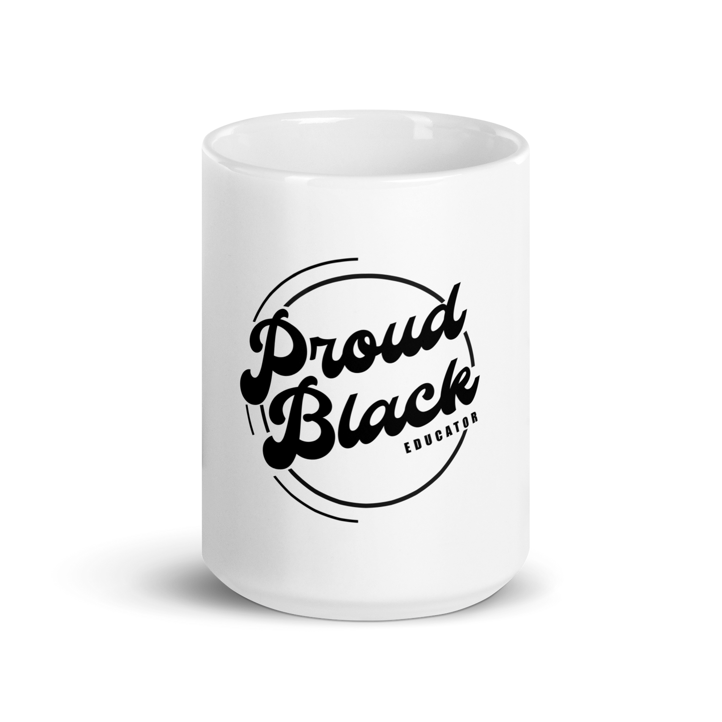 Proud, Black, Educator Mug