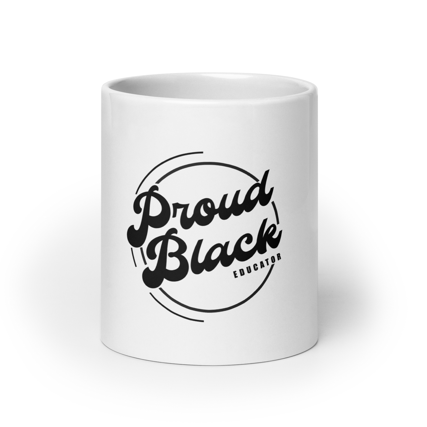 Proud, Black, Educator Mug